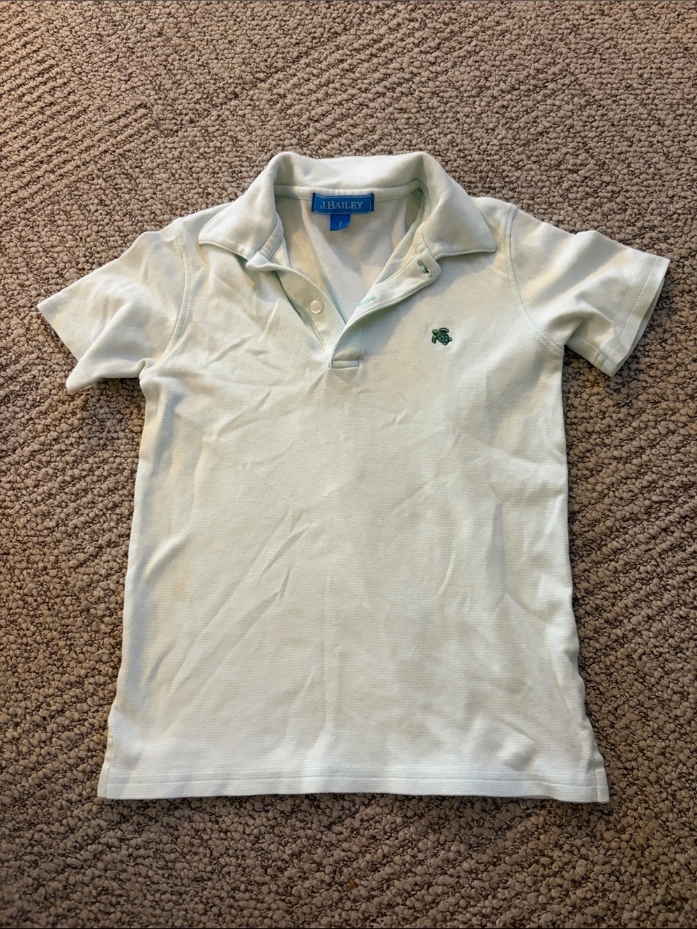 J. Bailey Girls' Light Mint Polo Shirt